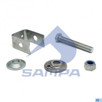 2 099 р. Ремкомплект SAF пальца рессоры (болт,гайка,шайба,скоба) SAMPA SAMPA 075.594  с доставкой в г. Кемерово. Увеличить фотографию 1