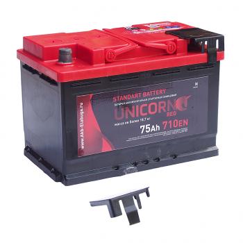 10 199 р. Аккумулятор UNICORN Red 75Ач UNICORN 6ст75(1)  с доставкой в г. Кемерово. Увеличить фотографию 2