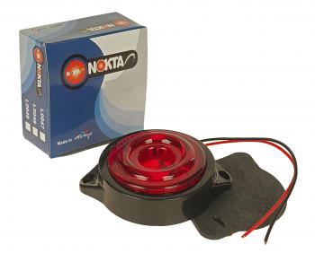 221 р. Фонарь габаритный LED 24V, круглый красный (d=55мм 10-светодиодов) NOKTA NOKTA l0049red  с доставкой в г. Кемерово. Увеличить фотографию 1