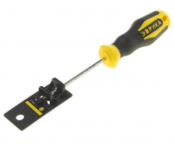 65 р. Отвертка TORX T15х100мм магнитная (с держателем) ЭВРИКА ЭВРИКА er-1dt-02h  с доставкой в г. Кемерово. Увеличить фотографию 1
