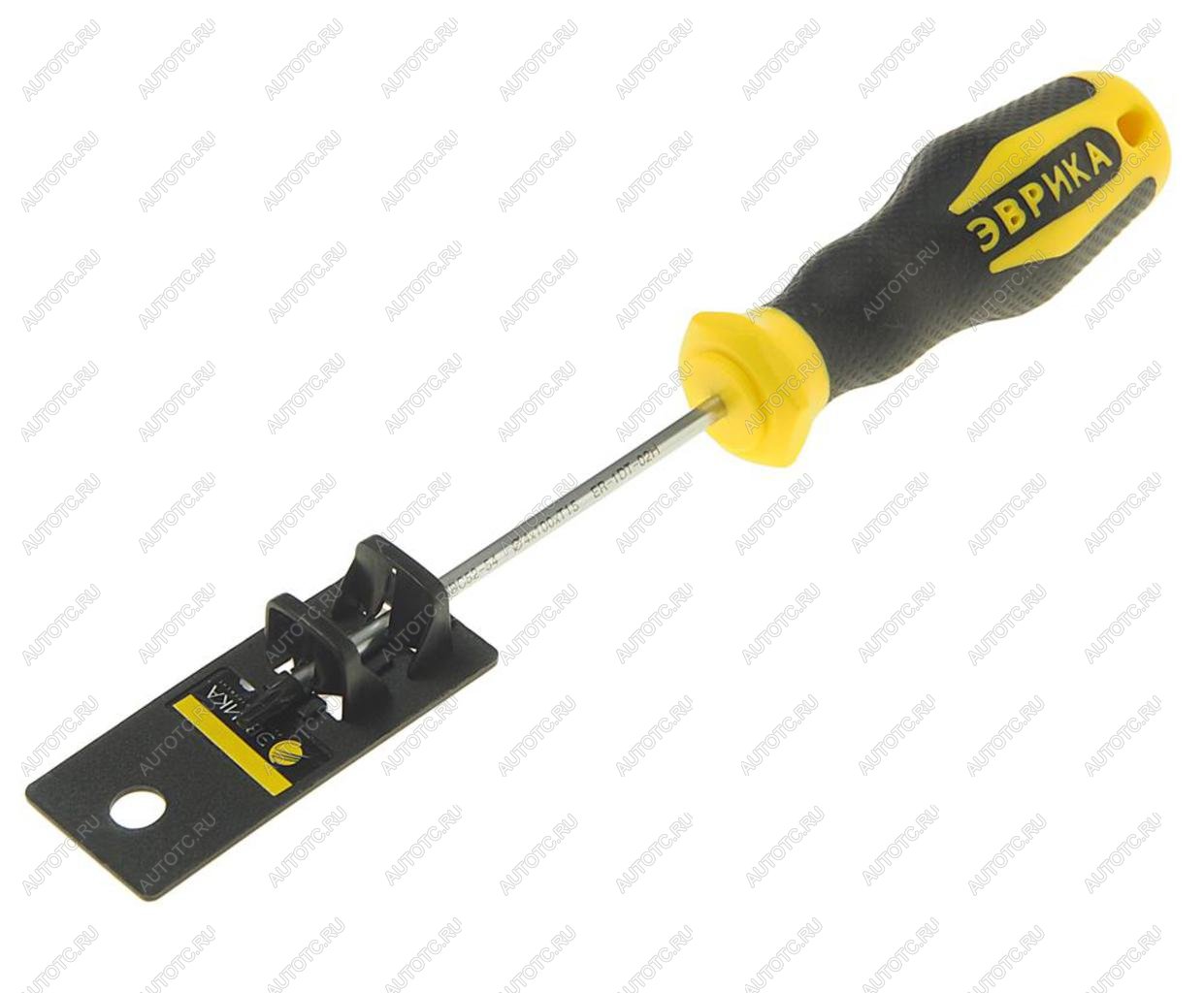 65 р. Отвертка TORX T15х100мм магнитная (с держателем) ЭВРИКА ЭВРИКА er-1dt-02h  с доставкой в г. Кемерово