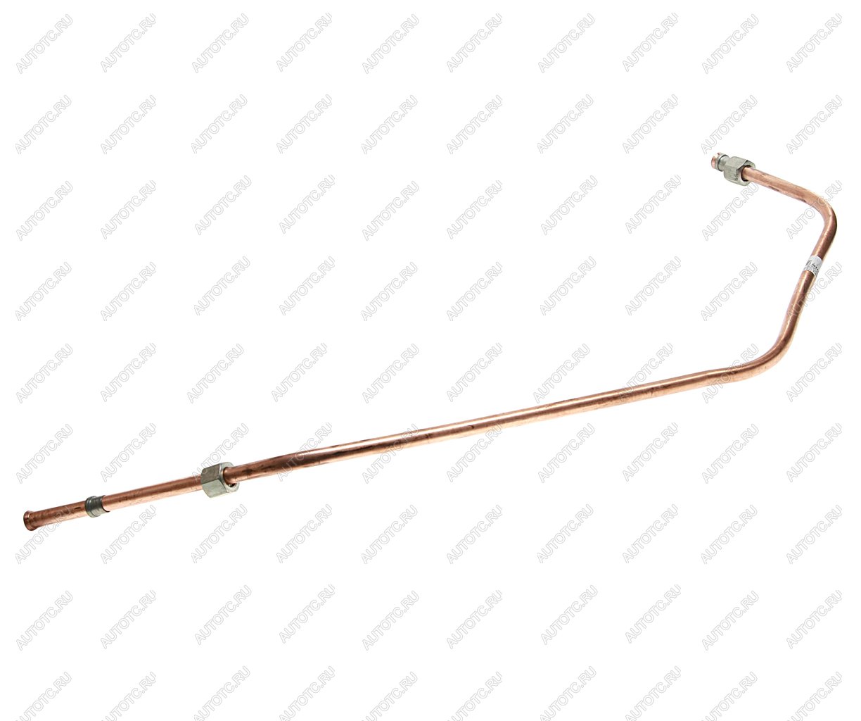 1 299 р. Трубка ГАЗ-3309,33096 ЕВРО-3 тормозная (от муфты к муфте) (ОАО ГАЗ) GAZ 3309-3506206  с доставкой в г. Кемерово