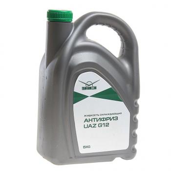 2 159 р. Антифриз зеленый -40C 5кг G12 упаковка (ОАО УАЗ) UAZ 000000-4734017-00  с доставкой в г. Кемерово. Увеличить фотографию 1