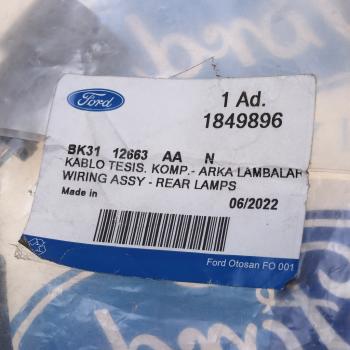 9 999 р. Жгут проводов FORD Transit (15-) фонаря заднего правого OE FORD 1849896  с доставкой в г. Кемерово. Увеличить фотографию 3