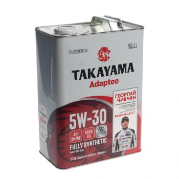 2 899 р. Масло моторное Adaptec C3 5W30 синт.4л TAKAYAMA TAKAYAMA 6056086  с доставкой в г. Кемерово. Увеличить фотографию 1
