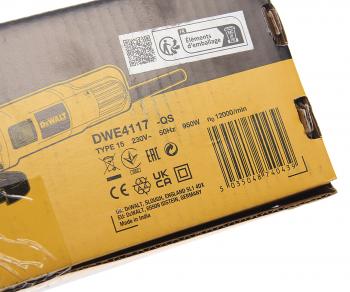 11 749 р. Машина углошлифовальная 950Вт 125мм 12000обмин. DEWALT DEWALT dwe4117-qs  с доставкой в г. Кемерово. Увеличить фотографию 5