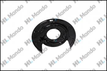 2 999 р. Кожух HYUNDAI Tucson (04-) KIA Sportage (04-) (4WD) диска тормозного заднего левого MANDO MANDO ex582512e500  с доставкой в г. Кемерово. Увеличить фотографию 2