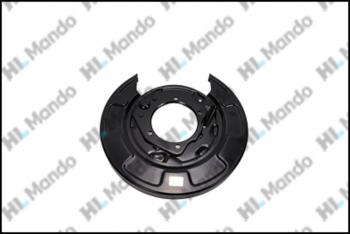 2 999 р. Кожух HYUNDAI Tucson (04-) KIA Sportage (04-) (4WD) диска тормозного заднего левого MANDO MANDO ex582512e500  с доставкой в г. Кемерово. Увеличить фотографию 1
