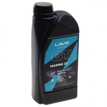 999 р. Масло моторное для 2-х тактных двигателей GT MARINE 2T TC-W3 псинт.1л MOTO LAVR LAVR ln7797  с доставкой в г. Кемерово. Увеличить фотографию 1