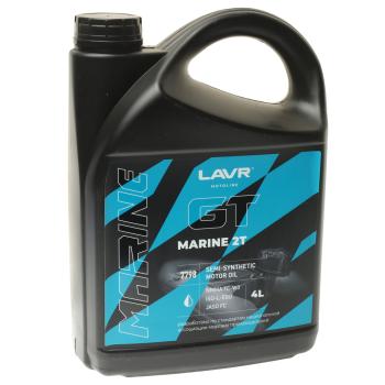 3 399 р. Масло моторное для 2-х тактных двигателей GT MARINE 2T TC-W3 псинт.4л MOTO LAVR LAVR ln7798  с доставкой в г. Кемерово. Увеличить фотографию 1