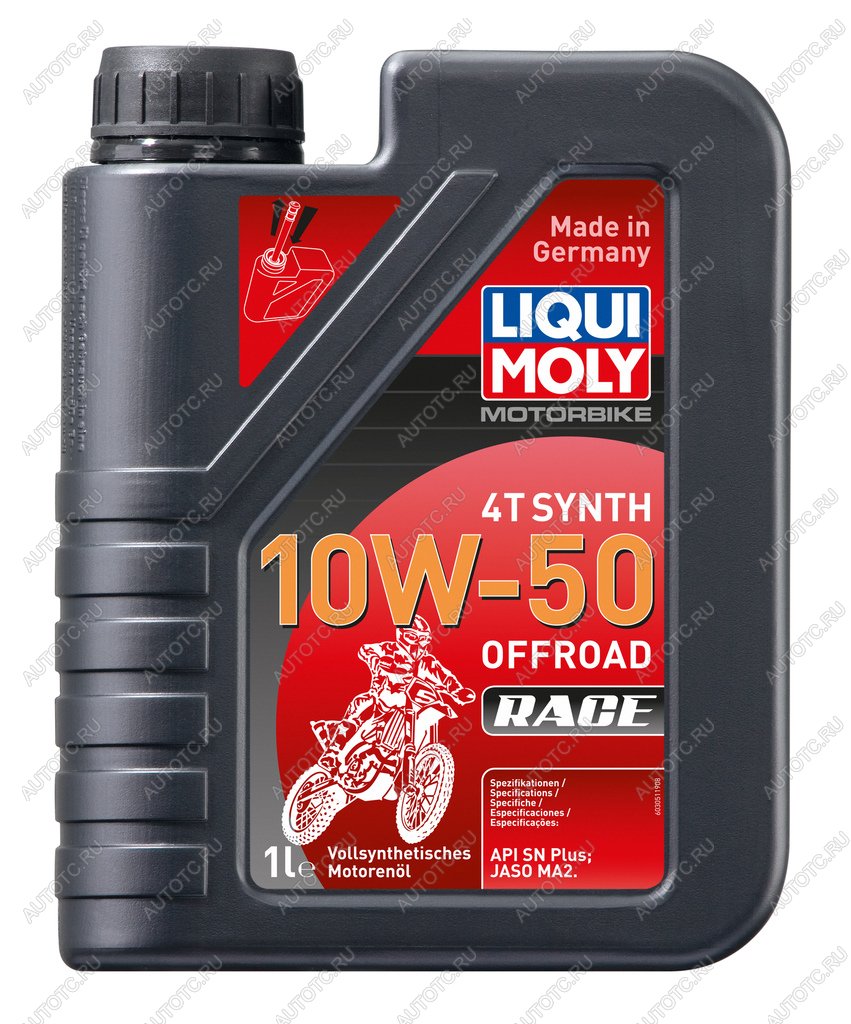 1 799 р. Масло моторное для 4-х тактных двигателей OFFROAD RACE SYNTH 4T 10W50 синт.1л LIQUI MOLY LIQUI MOLY 3051  с доставкой в г. Кемерово