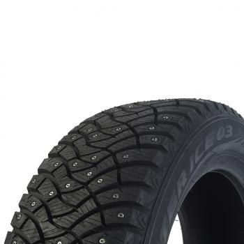 10 999 р. Покрышка DUNLOP SP Winter Ice 03 шип. DUNLOP 20555 r17  с доставкой в г. Кемерово. Увеличить фотографию 2