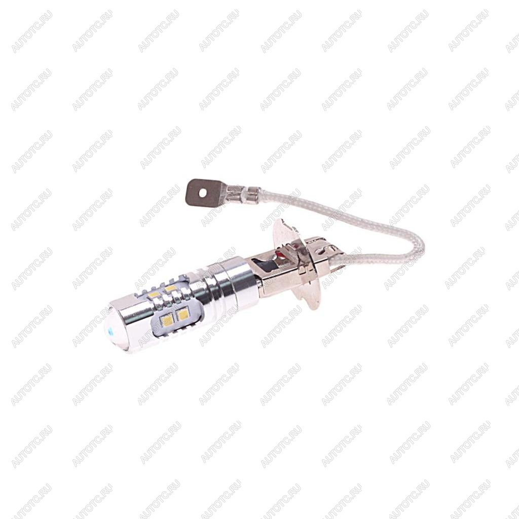 649 р. Лампа светодиодная 12V H3 PК22s 6000K 10 светодиодов MEGAPOWER MEGAPOWER-AUTOMOTIVE 80535  с доставкой в г. Кемерово