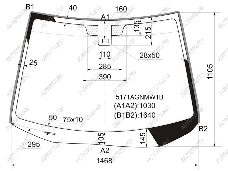 10 449 р. Стекло лобовое (Датчик дождя Молдинг) Mazda CX-7 06-12 FUYAO 5171AGNMW1B  с доставкой в г. Кемерово