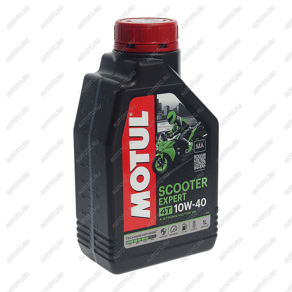 1 179 р. Масло моторное для 4-х тактных двигателей SCOOTER EXPERT 4T 10W40 псинт.1л MOTUL MOTUL 112752  с доставкой в г. Кемерово