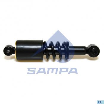 2 799 р. Амортизатор MAN TGA кабины задний с пружиной (252349 OO) SAMPA SAMPA 020.295-01  с доставкой в г. Кемерово. Увеличить фотографию 1