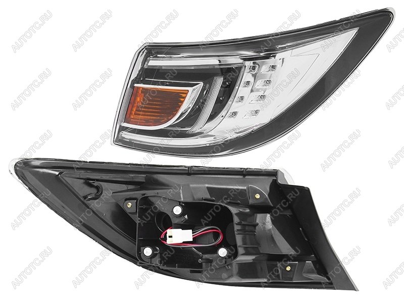4 099 р. Фонарь задний правый (внешний, LED) SAT Mazda 6 GH дорестайлинг лифтбэк (2007-2010)  с доставкой в г. Кемерово