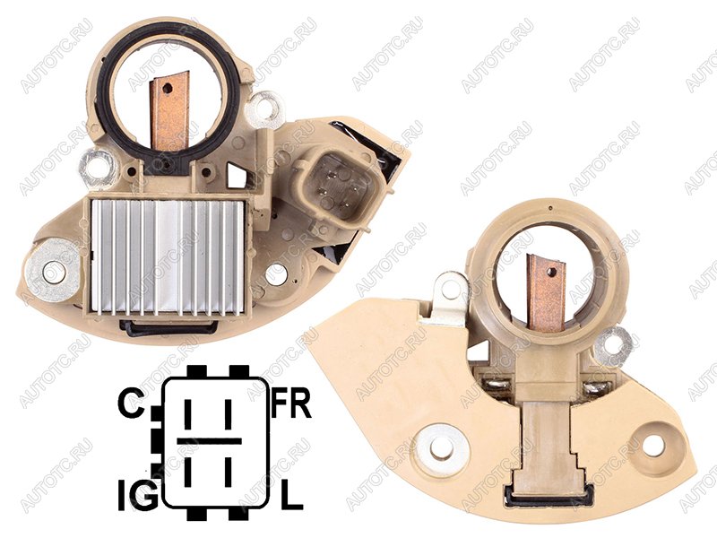 1 249 р. Реле-регулятор напряжения генератора HONDA FIT GE6 L13A 08-13 SAT ST-31150-RB0-004, st31150rb0004 SAT ST-31150-RB0-004  с доставкой в г. Кемерово