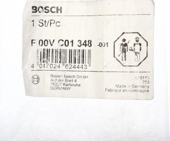 2 389 р. Клапан форсунки комплект BOSCH BOSCH f00vc01348 BOSCH f00vc01348  с доставкой в г. Кемерово. Увеличить фотографию 4