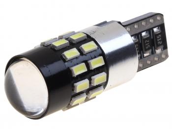 220 р. Лампа светодиодная 12V W5W T10 W2.1x9.5d с блокиратором ошибок CANbus LED 30 SMD 3014 White MISTAR MISTAR mis-019053  с доставкой в г. Кемерово. Увеличить фотографию 1