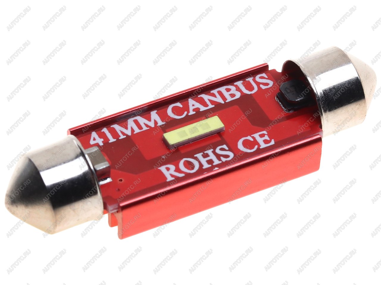 196 р. Лампа светодиодная 1224V C5W SV8.5-8 41мм с блокиратором ошибок CANbus LED 1 SMD 1860 White MISTAR MISTAR mis-170541  с доставкой в г. Кемерово