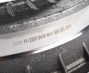 1 479 р. Барабан тормозной ВАЗ-1118,2108,2110,2170,2190 SUFIX SUFIX fy-1237  с доставкой в г. Кемерово. Увеличить фотографию 4