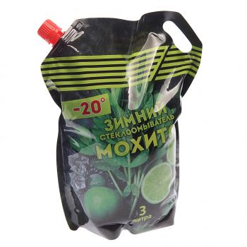 349 р. Жидкость омывателя -20С 3л MOHITO ДОЙ-ПАК ВОСХОД ХИМСИНТЕЗ 00-00000338  с доставкой в г. Кемерово. Увеличить фотографию 1