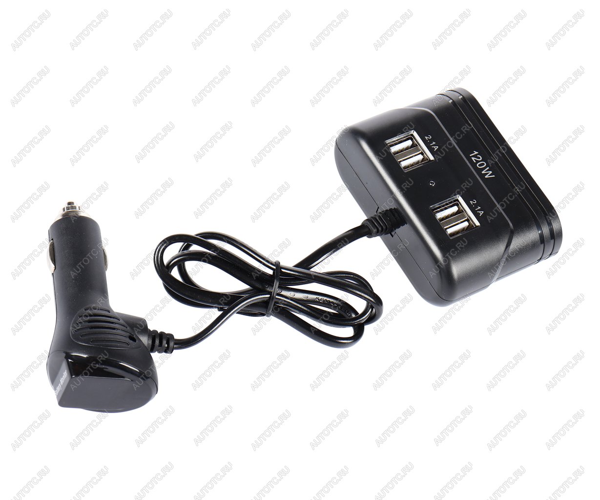839 р. Разветвитель прикуривателя 3-х гнездовой 12-24V 2USB OLESSON OLESSON no.1680  с доставкой в г. Кемерово