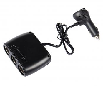879 р. Разветвитель прикуривателя 3-х гнездовой 12-24V 2USB OLESSON OLESSON no.1679  с доставкой в г. Кемерово. Увеличить фотографию 2