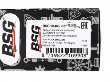 1 259 р. Датчик положения распредвала VW Passat (00-05) BSG BSG bsg90840027  с доставкой в г. Кемерово. Увеличить фотографию 5