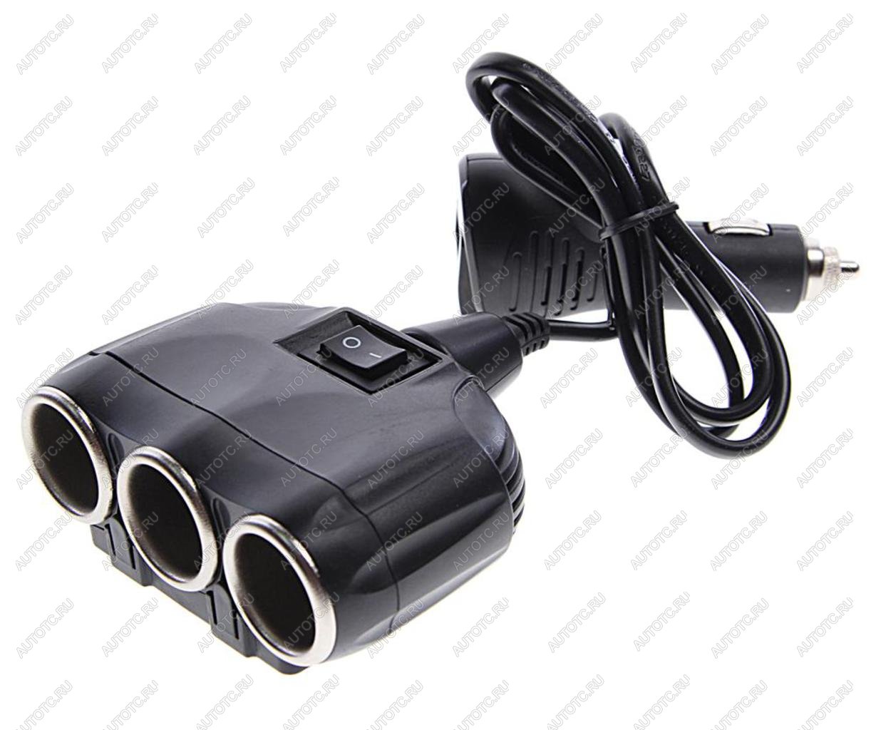 859 р. Разветвитель прикуривателя 3-х гнездовой 12-24V 1USB OLESSON OLESSON no.1634  с доставкой в г. Кемерово