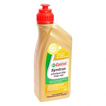2 699 р. Масло трансмиссионное Syntrax Limited Slip GL5 75W140 синт.1л CASTROL CASTROL 1543cd  с доставкой в г. Кемерово. Увеличить фотографию 1