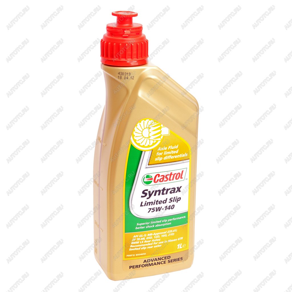 2 699 р. Масло трансмиссионное Syntrax Limited Slip GL5 75W140 синт.1л CASTROL CASTROL 1543cd  с доставкой в г. Кемерово