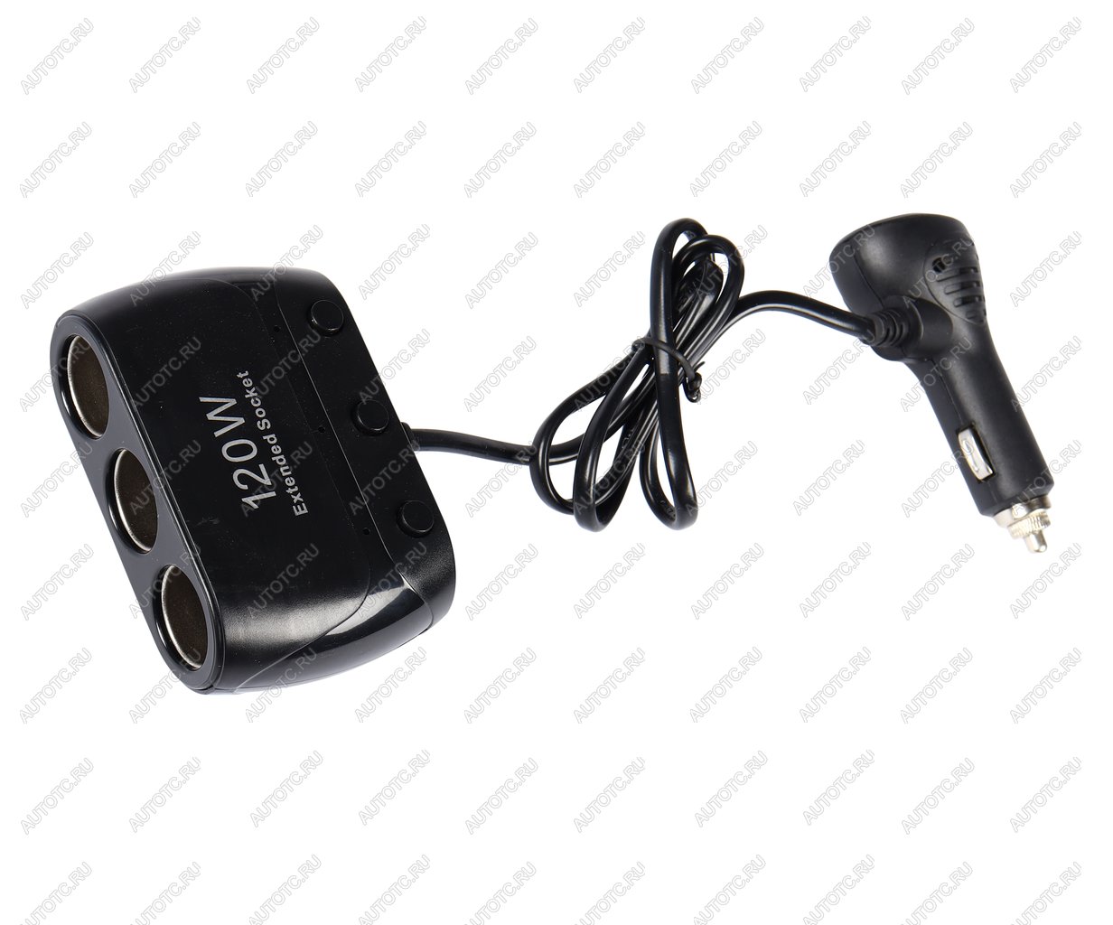 879 р. Разветвитель прикуривателя 3-х гнездовой 12-24V 1USB OLESSON OLESSON no.1518  с доставкой в г. Кемерово