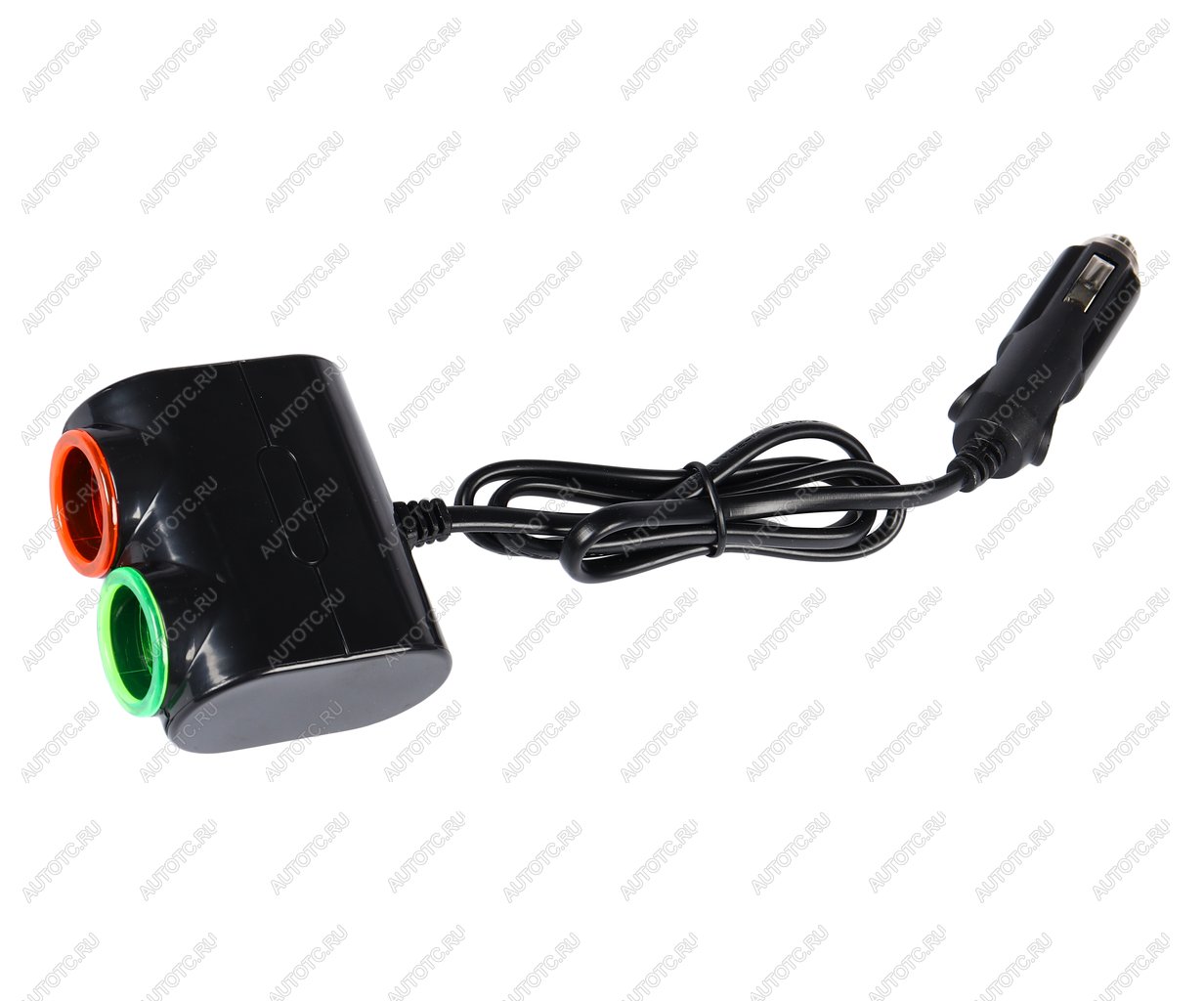 270 р. Разветвитель прикуривателя 2-х гнездовой 12-24V 2USB OLESSON OLESSON no.1631  с доставкой в г. Кемерово