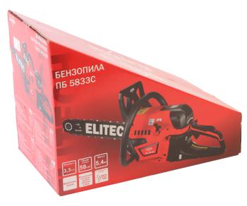 13 799 р. Бензопила 3.3 л.с. 45см 72 зуба ELITECH ELITECH пб 5833c  с доставкой в г. Кемерово. Увеличить фотографию 6