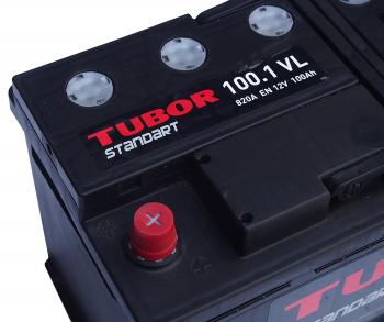 13 849 р. Аккумулятор TUBOR Standart 100Ач TUBOR 6ст100(1)  с доставкой в г. Кемерово. Увеличить фотографию 2