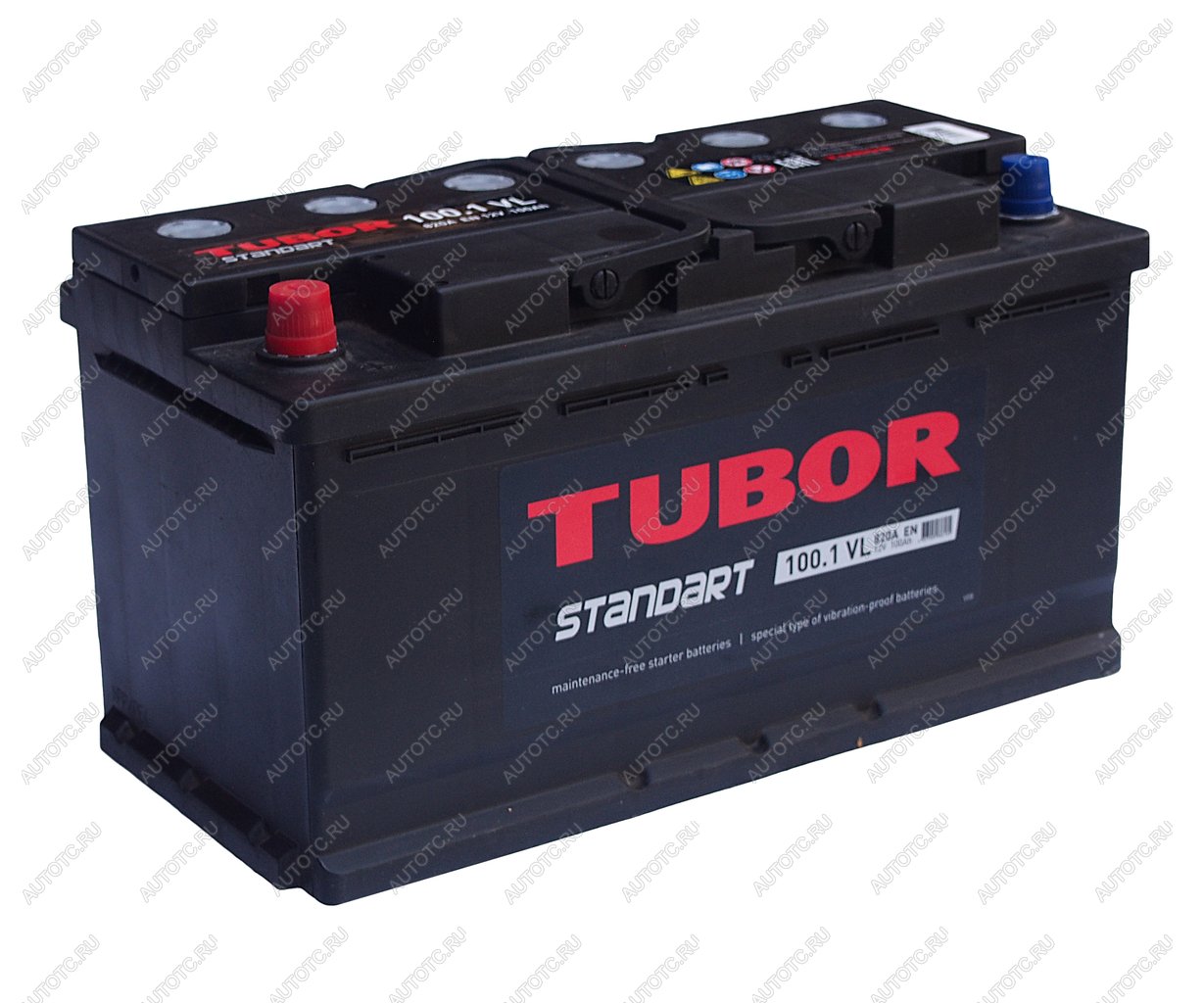 13 849 р. Аккумулятор TUBOR Standart 100Ач TUBOR 6ст100(1)  с доставкой в г. Кемерово