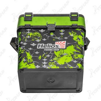 2 699 р. Ящик рыболовный зимний HELIOS SHARK, 19 л, салатовый  hs-ib-19-shg  с доставкой в г. Кемерово. Увеличить фотографию 11