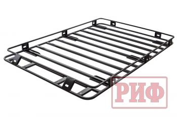 34 849 р. Багажник экспедиционный (корзина) РИФ 1200х1900 мм для Toyota Land Cruiser 100105  rif105-roof-stop  с доставкой в г. Кемерово. Увеличить фотографию 2