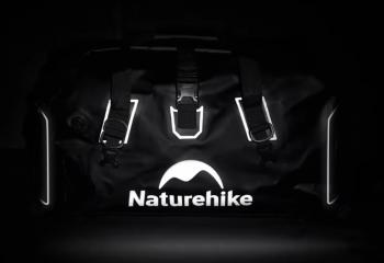 5 719 р. Гермосумка Naturehike 40 л ПВХ (черная)  cnk2450xb015-40b  с доставкой в г. Кемерово. Увеличить фотографию 13