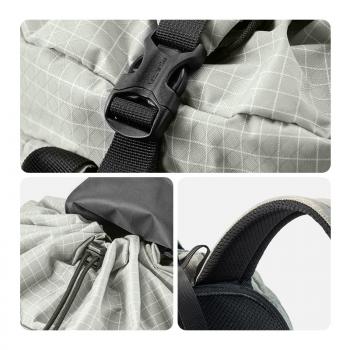 4 699 р. Рюкзак туристический Naturehike ZT14 20L, серо-белый  nh20bb206-gw  с доставкой в г. Кемерово. Увеличить фотографию 3