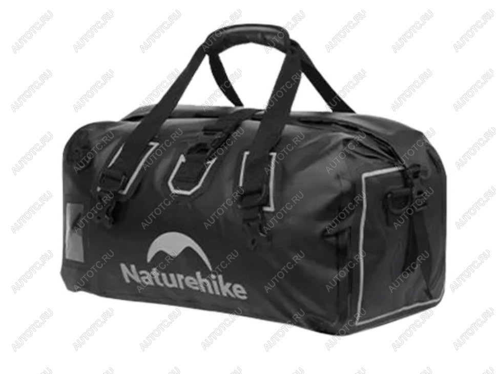 6 399 р. Гермосумка Naturehike 60 л ПВХ (черная)  cnk2450xb015-60b  с доставкой в г. Кемерово
