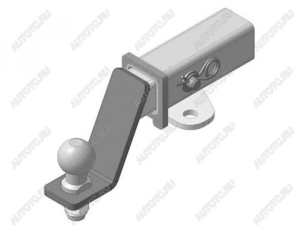 22 699 р. Фаркоп (съемное крепление шара под американский квадрат) Imiola Ford Explorer U502 дорестайлинг (2010-2016) (стальной, шар E)  с доставкой в г. Кемерово