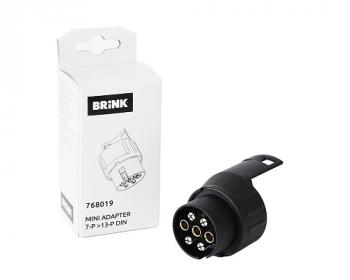 22 599 р. Переходник Brink Черный 768019 7 pin   Brink 768019  с доставкой в г. Кемерово. Увеличить фотографию 1
