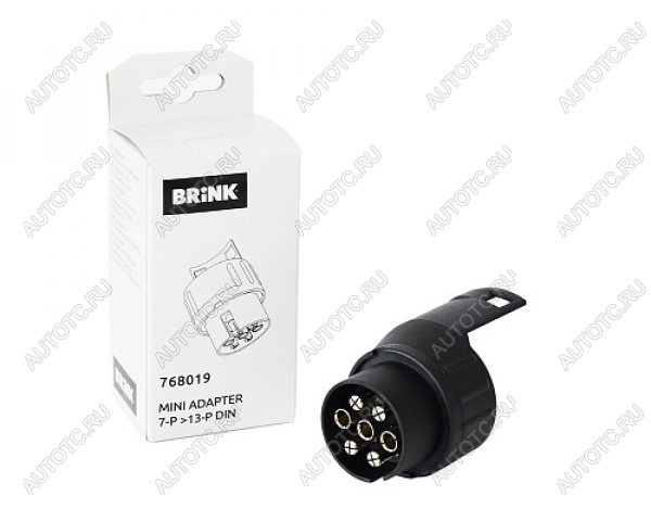 22 599 р. Переходник Brink Черный 768019 7 pin   Brink 768019  с доставкой в г. Кемерово