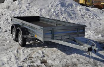 127 999 р. Прицеп A35P2В борт h-600 мм. ресс. Al-Ko (R13) AvtoS AvtoS  a35p2в  с доставкой в г. Кемерово. Увеличить фотографию 1