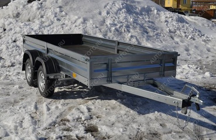 127 999 р. Прицеп A35P2В борт h-600 мм. ресс. Al-Ko (R13) AvtoS AvtoS  a35p2в  с доставкой в г. Кемерово