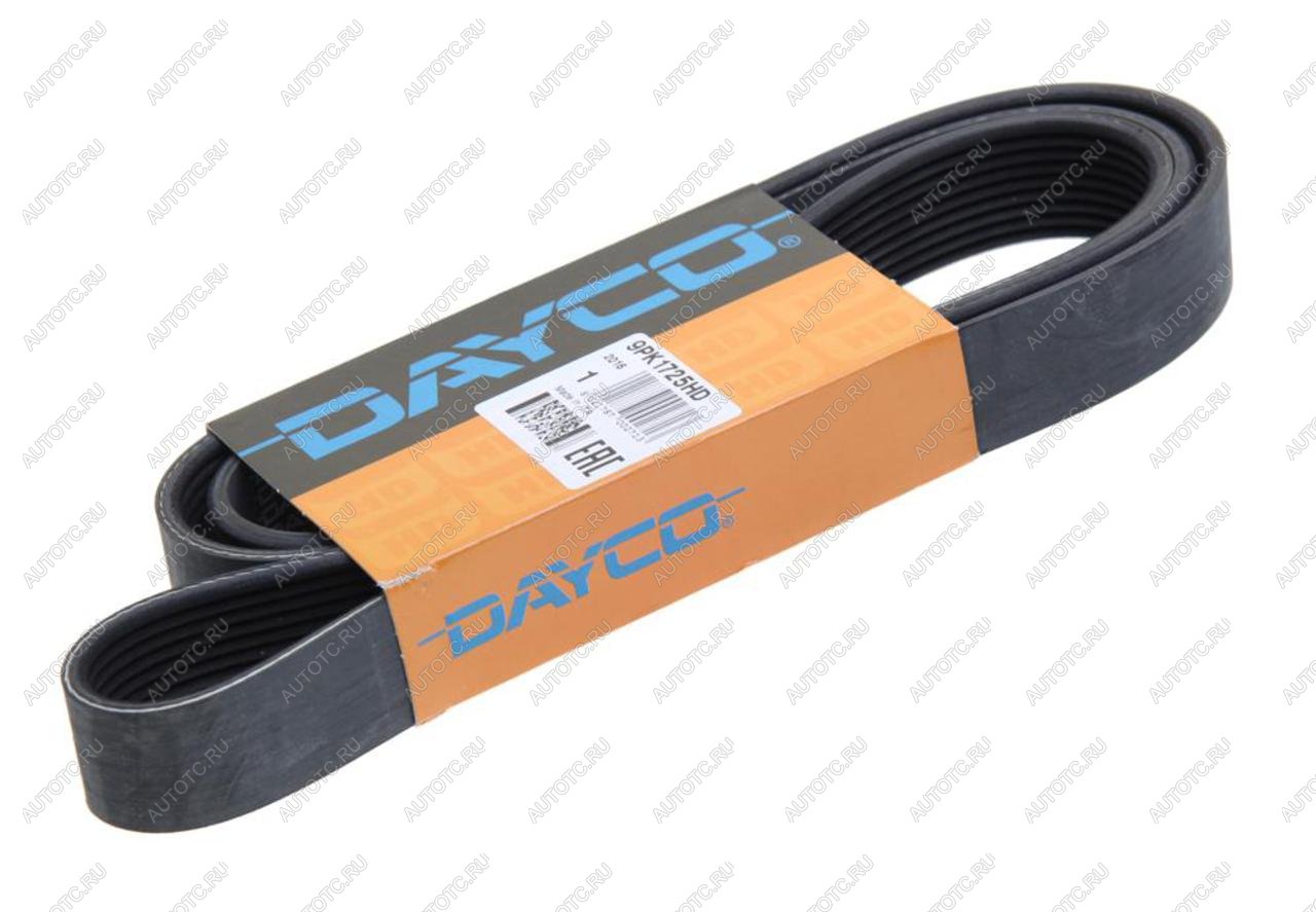 2 869 р. Ремень приводной поликлиновой 9PK1725HD DAYCO DAYCO 9pk1725hd  с доставкой в г. Кемерово