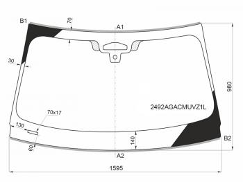 37 649 р. Стекло лобовое (Три камеры Датчик дождя Проекция Молдинг) BMW X5 18-23  X7 18-22 FUYAO 2492AGACMUVZ1L  с доставкой в г. Кемерово. Увеличить фотографию 1